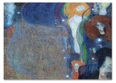 Produktbild von Giallobus - Irrlichter - Gustav Klimt - 70L x 50B cm - Bild - Acrylglas
