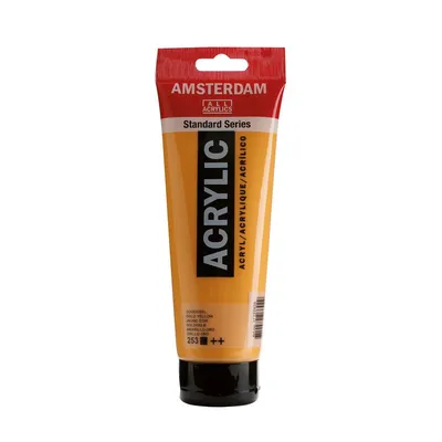 Obrázok produktu pre Amsterdam Standard Series Akrylová farba Gold Yellow 120 ml 1 ks