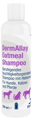 Productafbeelding van 230 ml DermAllay Shampoo met haver voor honden, katten en paarden