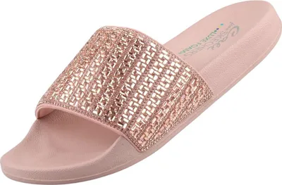 Produktbild von Skechers POP UPS - NEW SPARK Damen Sandalen rosa/gold 39