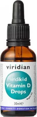 Productafbeelding van Vitamine D druppels voor kinderen, viridikid, 30 ml, VIRIDIAN