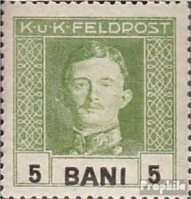 Produktbild von Briefmarken Österr.-Feldpost Rumänien 1918 Mi 19 gestempelt Karl I.