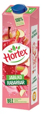 Obrázek produktu pro Hortex Jablečný nápoj s rebarborou 1 l