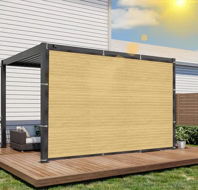 Immagine prodotto di Tenda da sole, rete ombreggiante, rete di protezione solare resistente ai raggi UV, rete frangivista con occhielli per serre, giardini, balconi e tettoie, 2x3 m