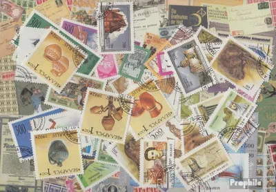 Produktbild von Briefmarken Weißrussland 50 verschiedene Marken
