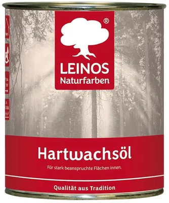 Produktbild von LEINOS Hartwachsöl Neutralisierend 0,75 l – Hartwachsöl innen, seidenmatt