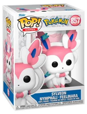 Produktbild von Pokémon - Sylveon Nymphali Feelinara 857  - Funko Pop! Vinyl Figur