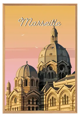 Image de Tableau mural encadré illustration la Major 65x97 cm, Tableau mural moderne pour décoration intérieure