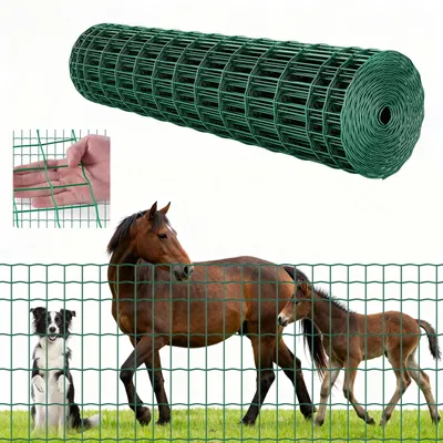 Zdjęcie produktu dla Ogrodzenie Ogrodowe Vevor 1 2X25M Siatka Druciana Ocynkowana Zielona