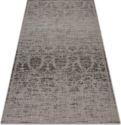 Produktbild von TEPPICH SIZAL FLOORLUX 20211 silbern / schwarz Grau 240x330 cm