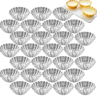 Immagine prodotto di Omgoods - Set di 30 stampi per tortine - Stampi per budini e muffin