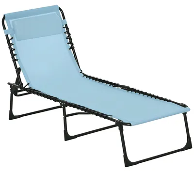 Obrázek produktu pro Lehátko, ocelový rám, 4 polohy nastavení, délka 72,5", šířka 23", nosnost 300 liber