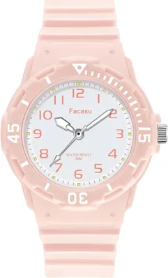 Produktbild von Analoge Kinderuhr, 50 Meter wasserdicht, weiches Armband, für Kinder von 3 bis 12 Jahren