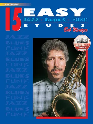 Produktbild von 15 Easy Jazz, Blues and Funk Etudes
