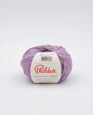 Imagen del producto de Phildar Ecocoton, hilo de punto, color parma