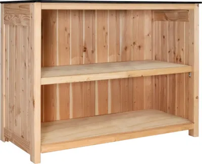 Produktbild von Gartenschrank/Outdoorküche Konsta Typ 603 Douglasie Sideboard ohne Tür 120 x 58 x 92 cm natur