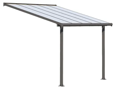 Produktbild von Palram - Canopia Terrassenüberdachung Olympia Anthrazit 295x307x305 cm