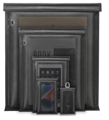 Produktbild von INF RFID feuerfeste Abschirmtasche Fiberglas 38cm x 50cm Schutz 5er Set