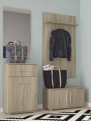 Immagine prodotto di Set di armadi GEMINI Set da corridoio 5 pezzi rovere sonoma