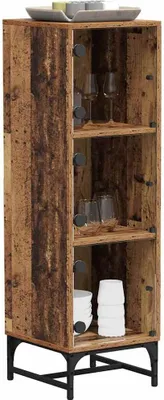 Zdjęcie produktu dla Komoda vidaXL z drewna postarzanego 35 x 37 x 117 cm