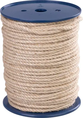 Image de Corde Strend Pro Premium, en jute, naturelle, 6 mm, cordon, toronnée, L-100 m