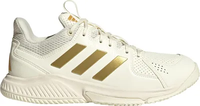 Produktbild von ADIDAS Court Flight - White/Gold - Damen - 40 2/3