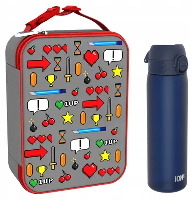 Produktbild von Ion8 Trinkflasche und Thermotasche Set für Kindergarten