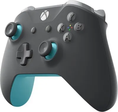 Produktbild von Microsoft WL3-00106 - Gamepad - PC,Xbox One - Analog / Digital - D-pad - Verkabelt & Kabellos - Blue