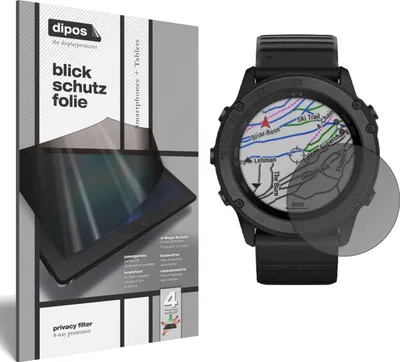 Produktbild von Blickschutzfolie für Garmin tactix Delta matt Schutzfolie Folie Display Schutz dipos