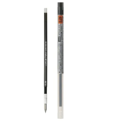 Zdjęcie produktu dla Mitsubishi Pencil Uni-ball Signo wkład żelowy do długopisów Style Fit • 0,28 mm • Czarny [UMR-109-28]