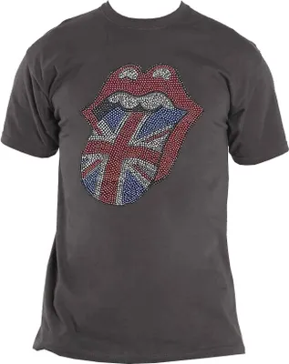 Produktbild von The Rolling Stones - "Classic" T-Shirt für Herren/Damen Uni RO4260 (XXL) (Anthrazit)