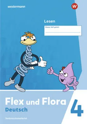 Image de Flex und Flora 4. Heft Lesen 4 (Druckschrift) Verbrauchsmaterial