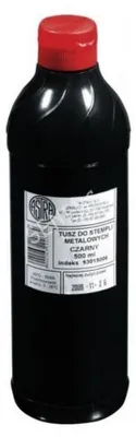 Obrázek produktu pro Astra barva na kovová razítka 500 ml černá