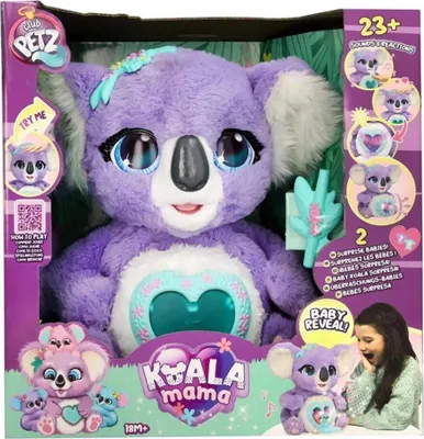 Obrázok produktu pre IMC Toys Mama Koala, hrakrska koala, Interaktvne, Zvukov efekty, AA, Vrtane batri