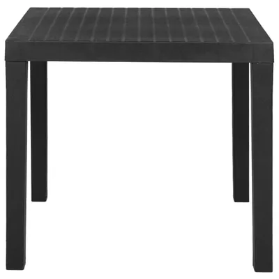Productafbeelding van Weerbestendige Tuintafel van Kunststof voor Terras en Camping