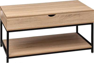 Obrázek produktu pro Kávový stolek s výsuvnou deskou ALIAJ,  95 x 50 x 51 cm