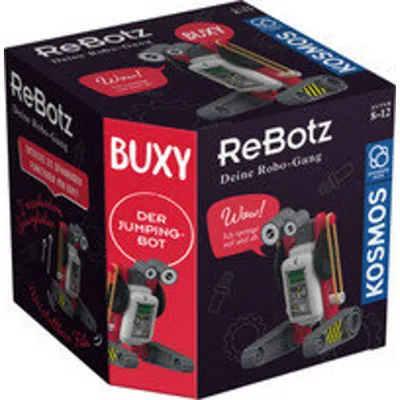 Produktbild von Kosmos ReBotz Buxy Jumping-Bot, Technik-Bausatz, Ingenieurswesen, 8 Jahr(e), Mehrfarbig