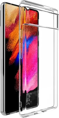 Produktbild von Schutzhülle für Google Pixel 6 Kamera Handyhülle Case Cover Tasche Transparent Smartphone Bumper ANTI-SHOCK/ ANTI-STOß