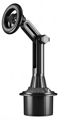 Produktbild von Avizar, Magnetische Auto-Halterung für Smartphone für Getränkehalter 360° drehbar, Schwarz
