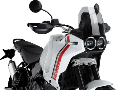 Zdjęcie produktu dla PUIG 21448H Sportowa szyba przednia pasuje do DUCATI DESERT X Przyciemniana