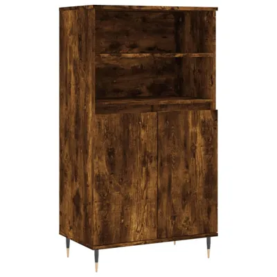 Produktbild von Highboard Räuchereiche 60x36x110 cm Holzwerkstoff