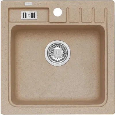 Produktbild von Alveus Niagara - Granit-Spüle 465x465 mm, beige 1089483