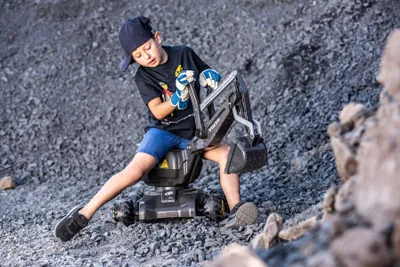 Obrázek produktu pro RollyToys Kinderbagger Volvo EW160 Spielzeugbagger, Sandspielzeug, Bagger