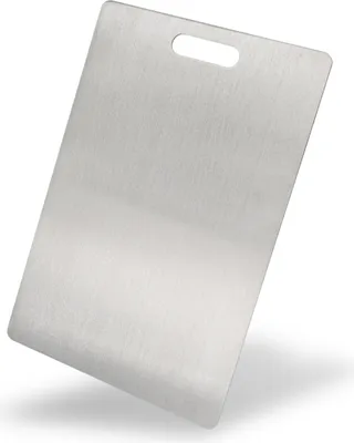 Produktbild von Schneidebrett aus Edelstahl maxi 36x24cm