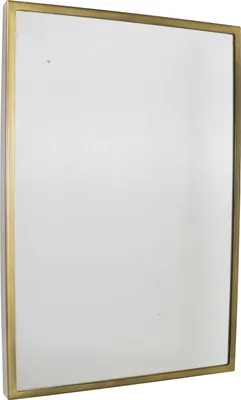 Zdjęcie produktu dla LOFT42 Prostokątne lustro ścienne Industry - Metal - Czarny - 60x40x4