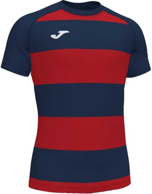 Produktbild von Joma Prorugby Ii Kurzarm-t-shirt Rot,Blau 4-6 Years Junge Rot,Blau 4-6 Years