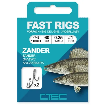 Zdjęcie produktu dla Spro C-Tec Zander Ryderhook wiązany rozmiar 4