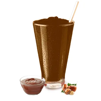 Image de Noisette Geschmack Smoothie Slush Ice Granita 1:8