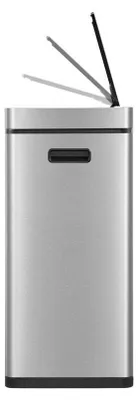 Obrázok produktu pre EKO - Mirage Plus Sensor Recycler odpadkový kôš 30+30 litrov - Nerezová oceľ Plast - Matná nerezová oceľ