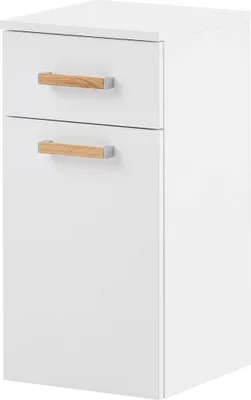 Produktbild von Möbelpartner Unterschrank Duo BxHxT 32.7 x 67 x 35.3 cm kreideweiß